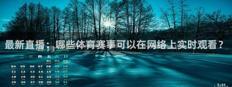 833直播篮球比赛在线观看：最新直播：哪些体育赛事可以在网络上实时观看？